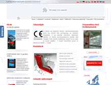 Tablet Screenshot of aliplast.hu